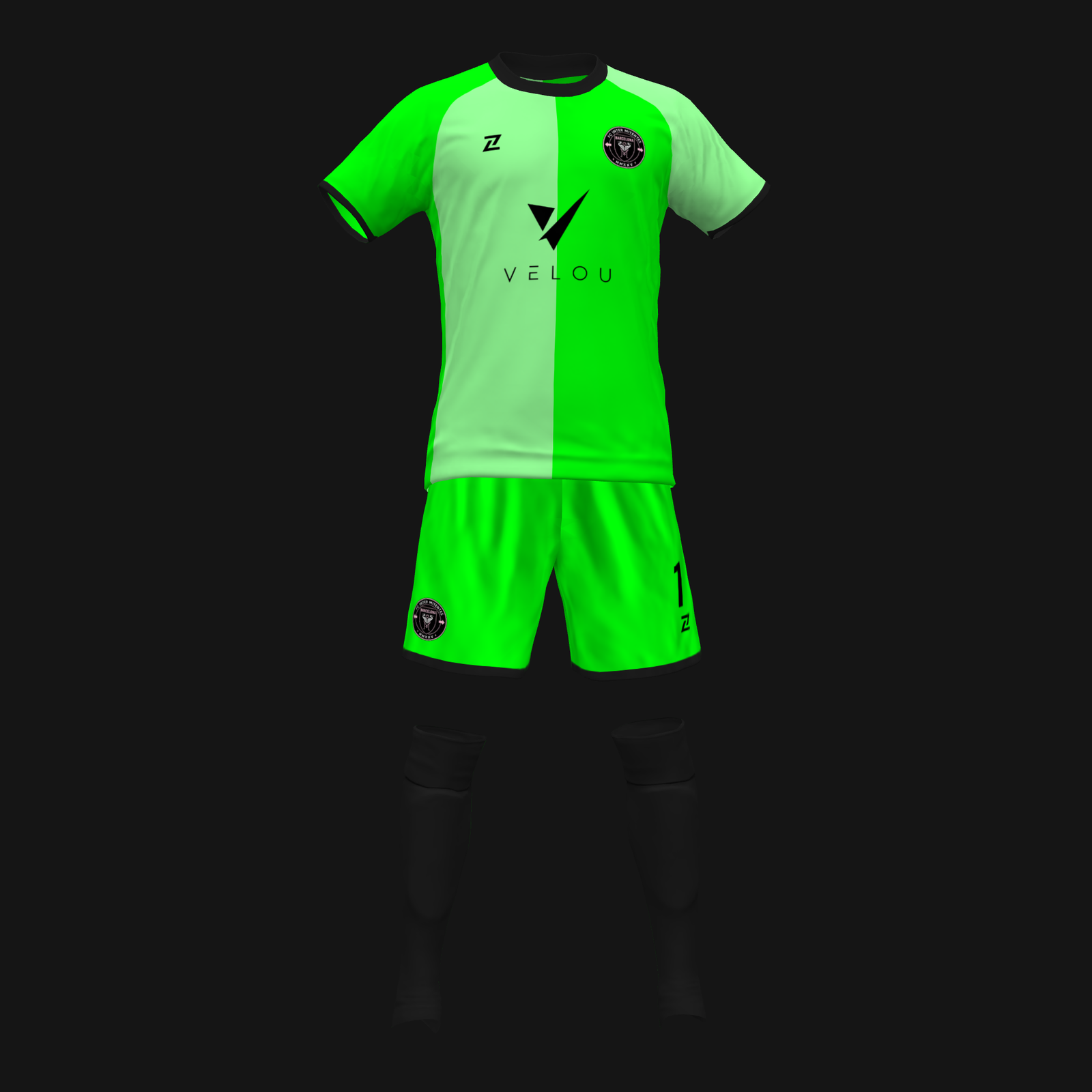 F.C INTER MITENTES SEGUNDA EQUIPACIÓN - Imagen 3