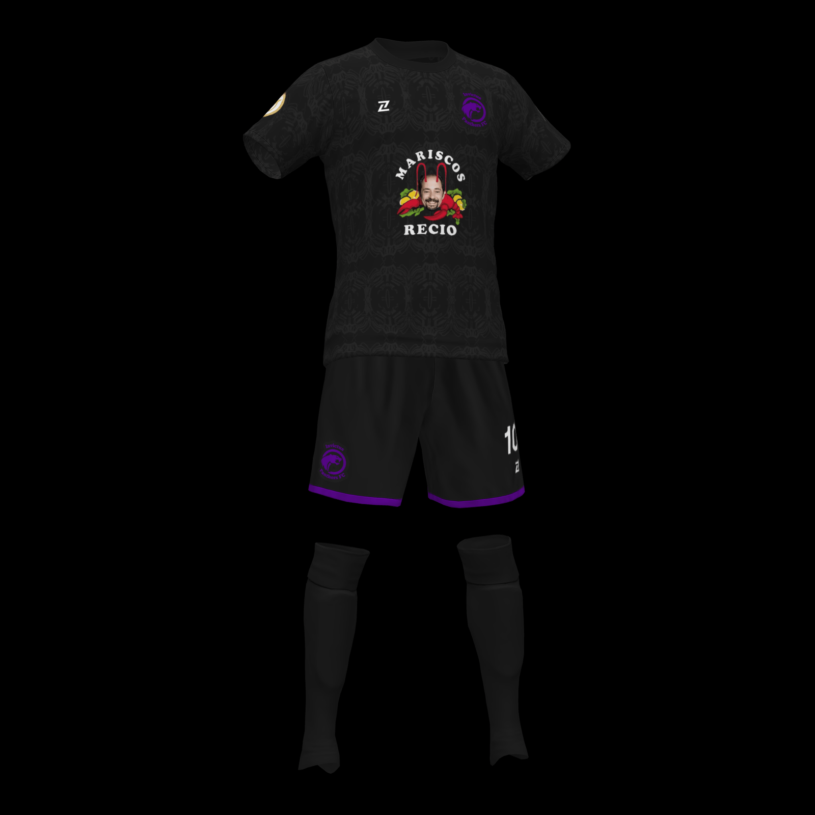INVICTUS PANTHERS FC NEGRA