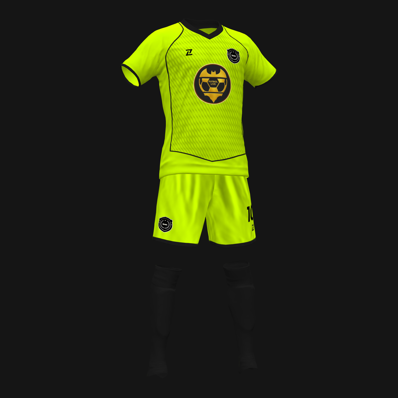 FÚTBOL LIVE AMARILLO FLÚOR - Imagen 2