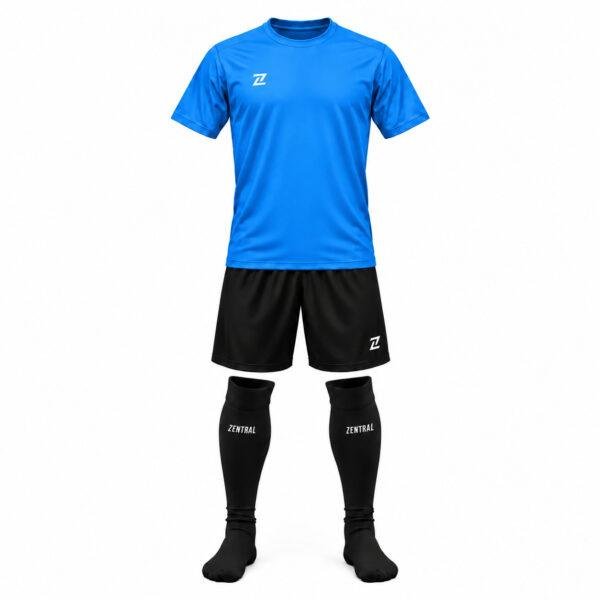 Conjunto entrenamiento calcetas Celeste