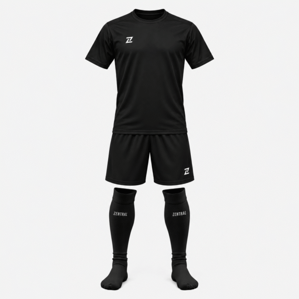 Conjunto entrenamiento calcetas Negro