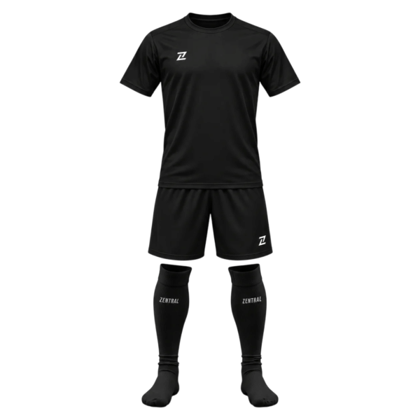 Conjunto entrenamiento calcetas Negro