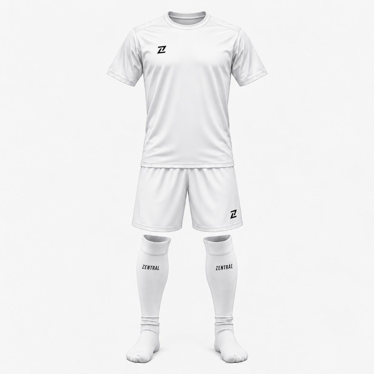 Conjunto entrenamiento calcetas Blanco