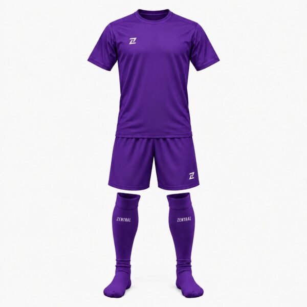 Conjunto entrenamiento calcetas Violeta