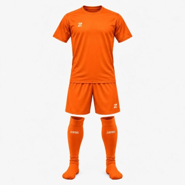 Conjunto entrenamiento calcetas Naranja