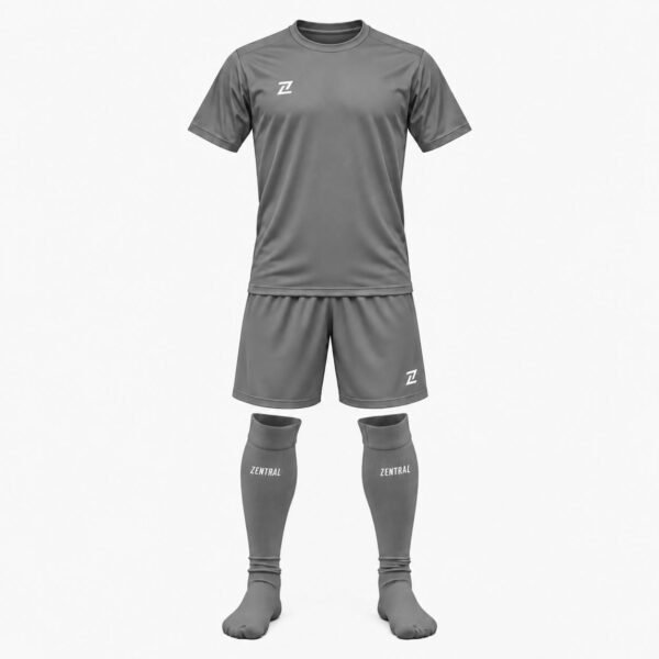 Conjunto entrenamiento calcetas Gris