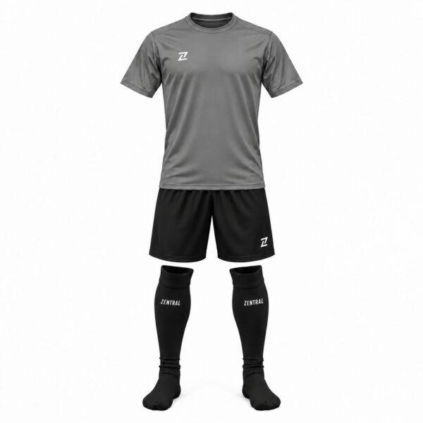 Conjunto entrenamiento calcetas Gris