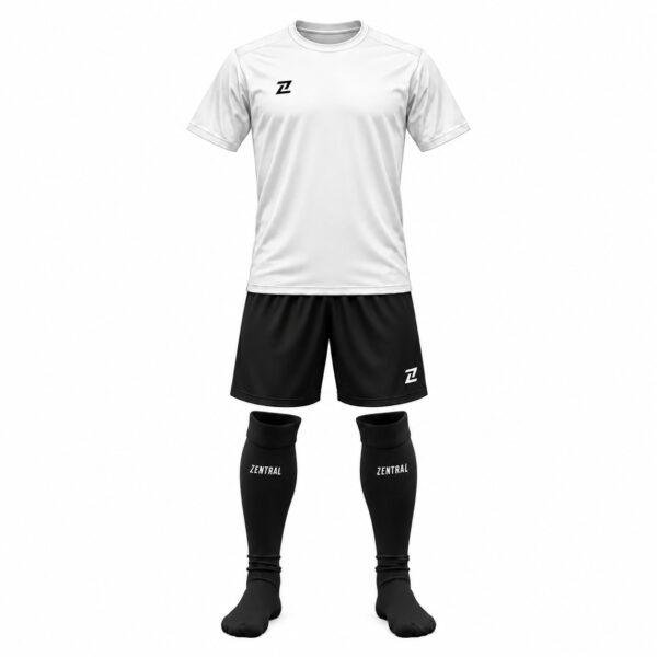 Conjunto entrenamiento calcetas Blanco