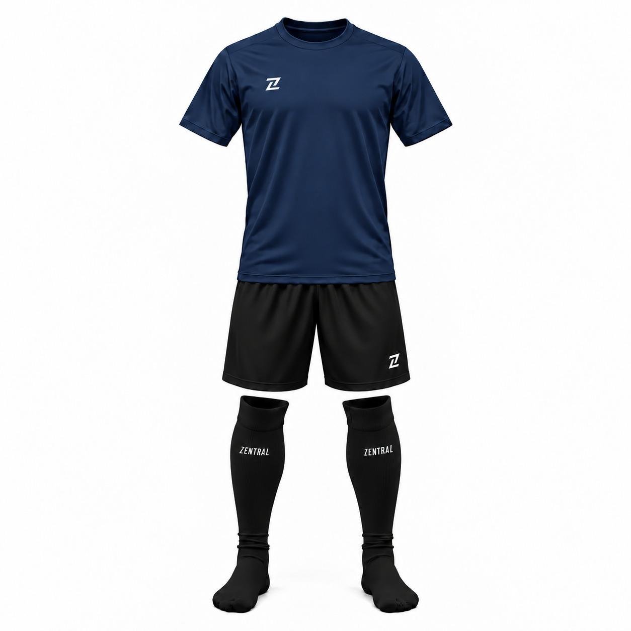 Conjunto entrenamiento calcetas Azul Marino