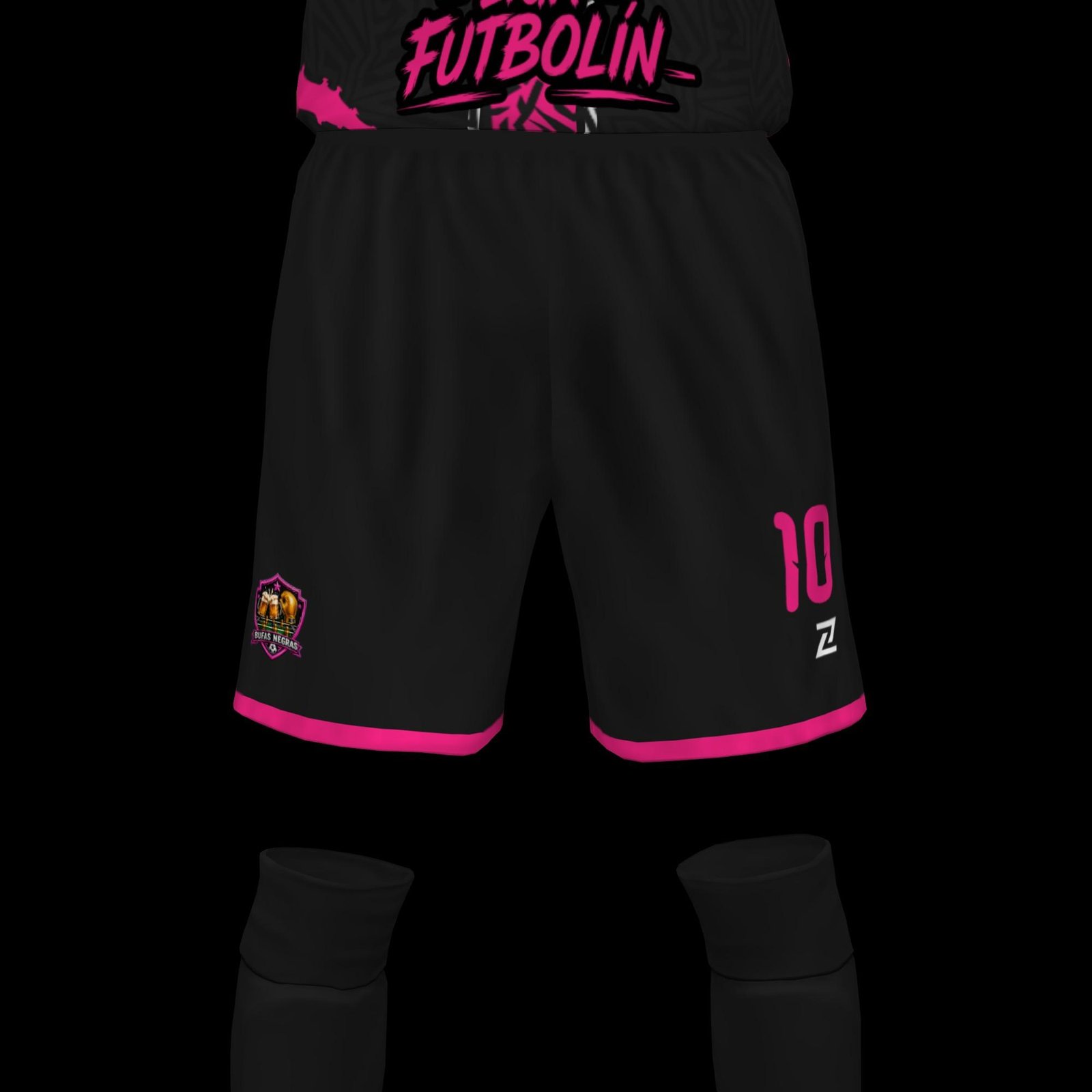 BUFAS NEGRAS ROSA - Imagen 3