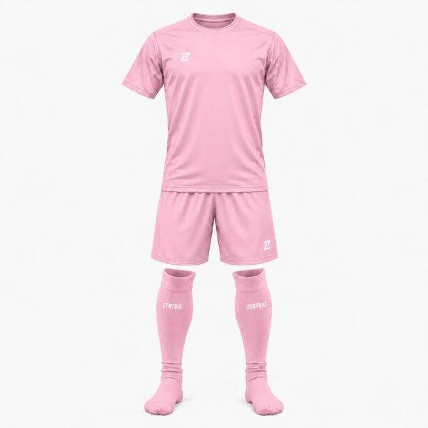 Conjunto entrenamiento calcetas Rosa