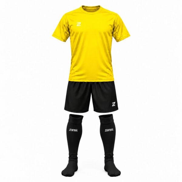 Conjunto entrenamiento calcetas Amarillo