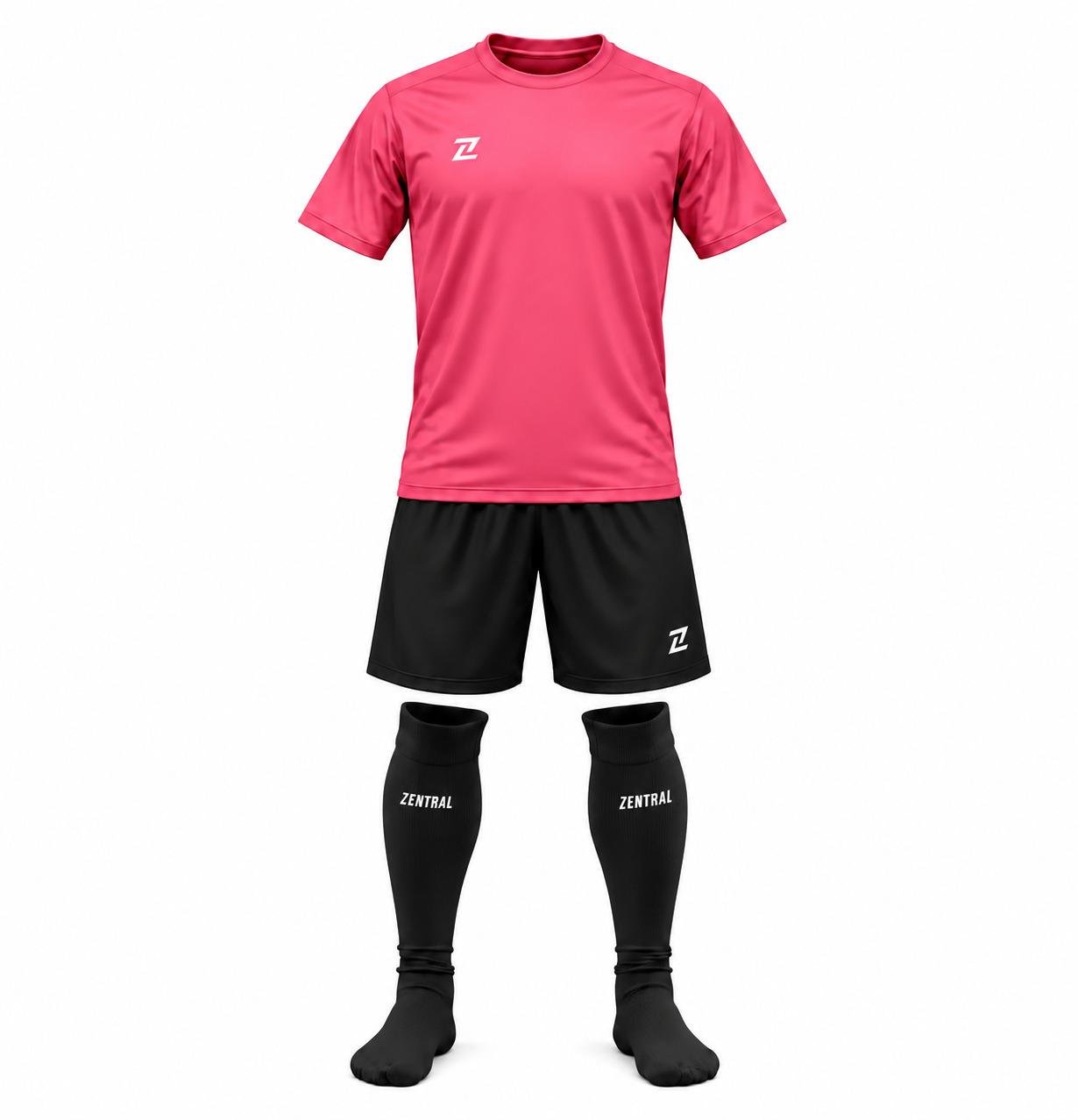 Conjunto entrenamiento calcetas Rosa