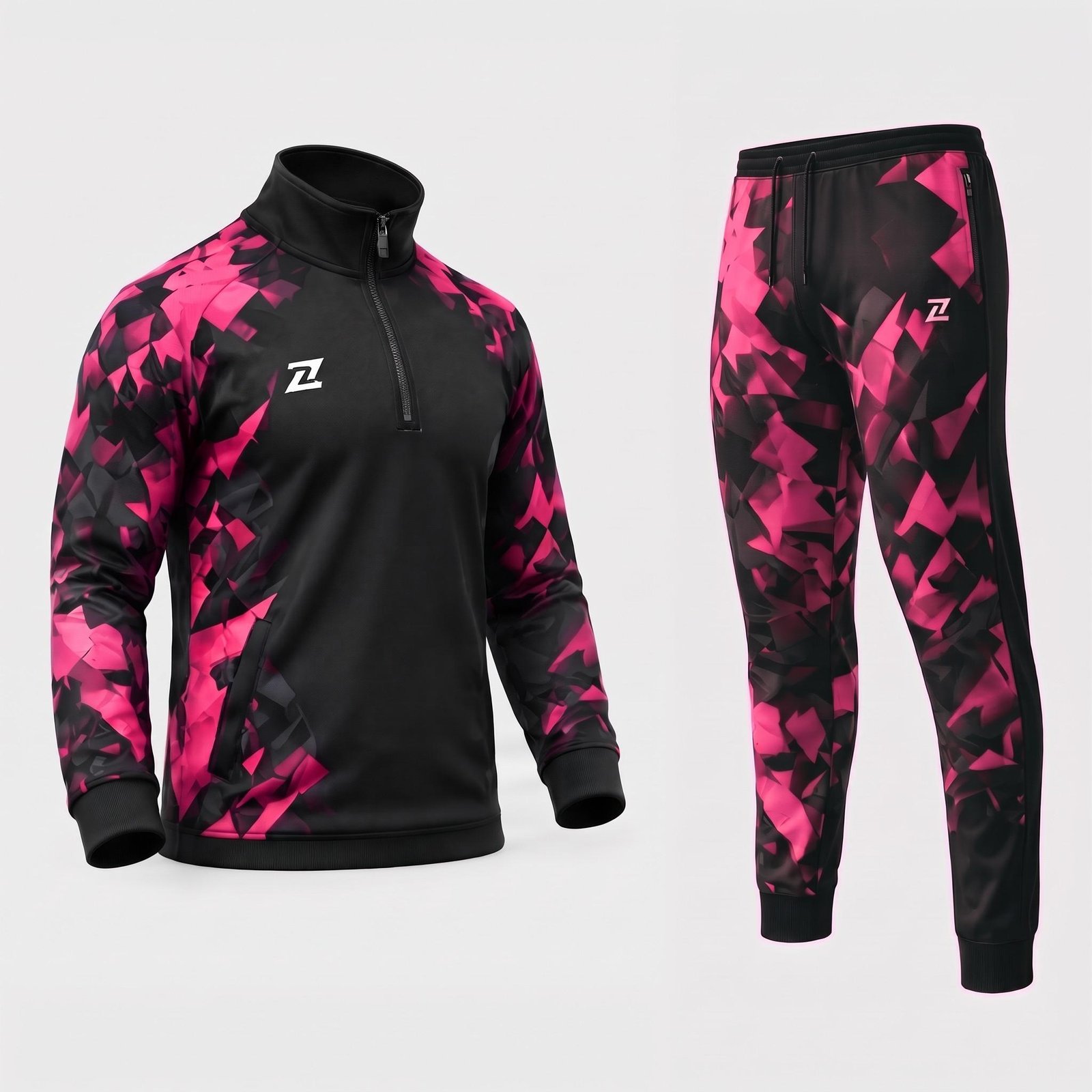 Chándal sudadera cremallera media