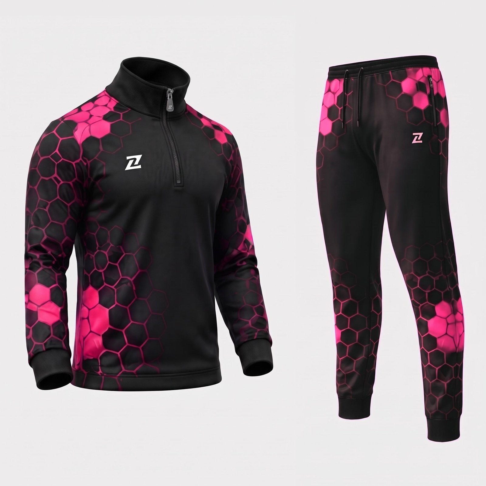 Chándal sudadera cremallera media