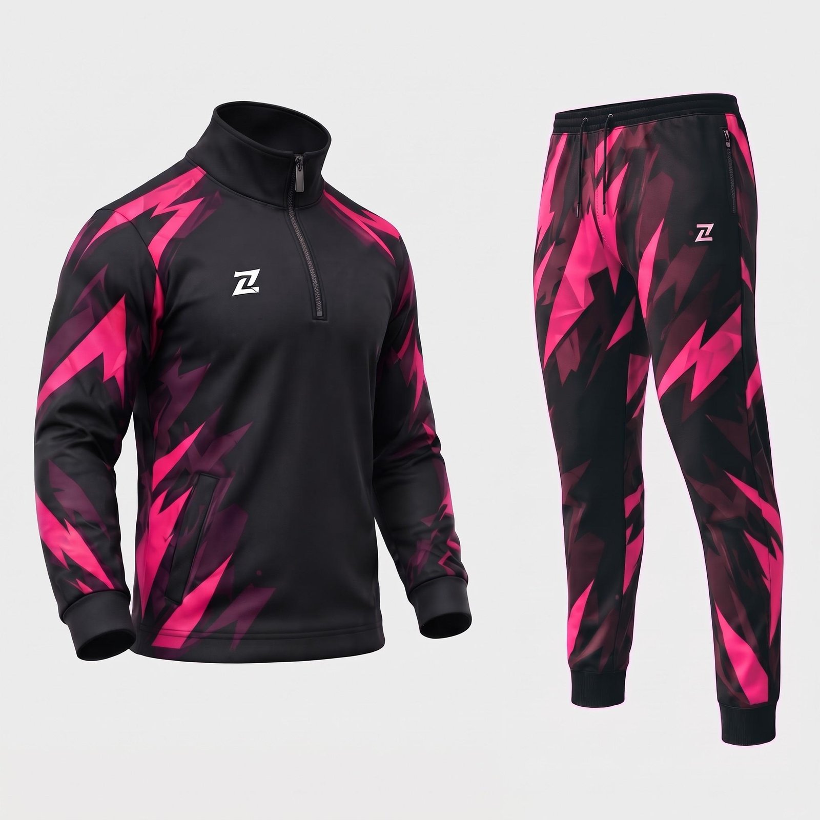Chándal sudadera cremallera media
