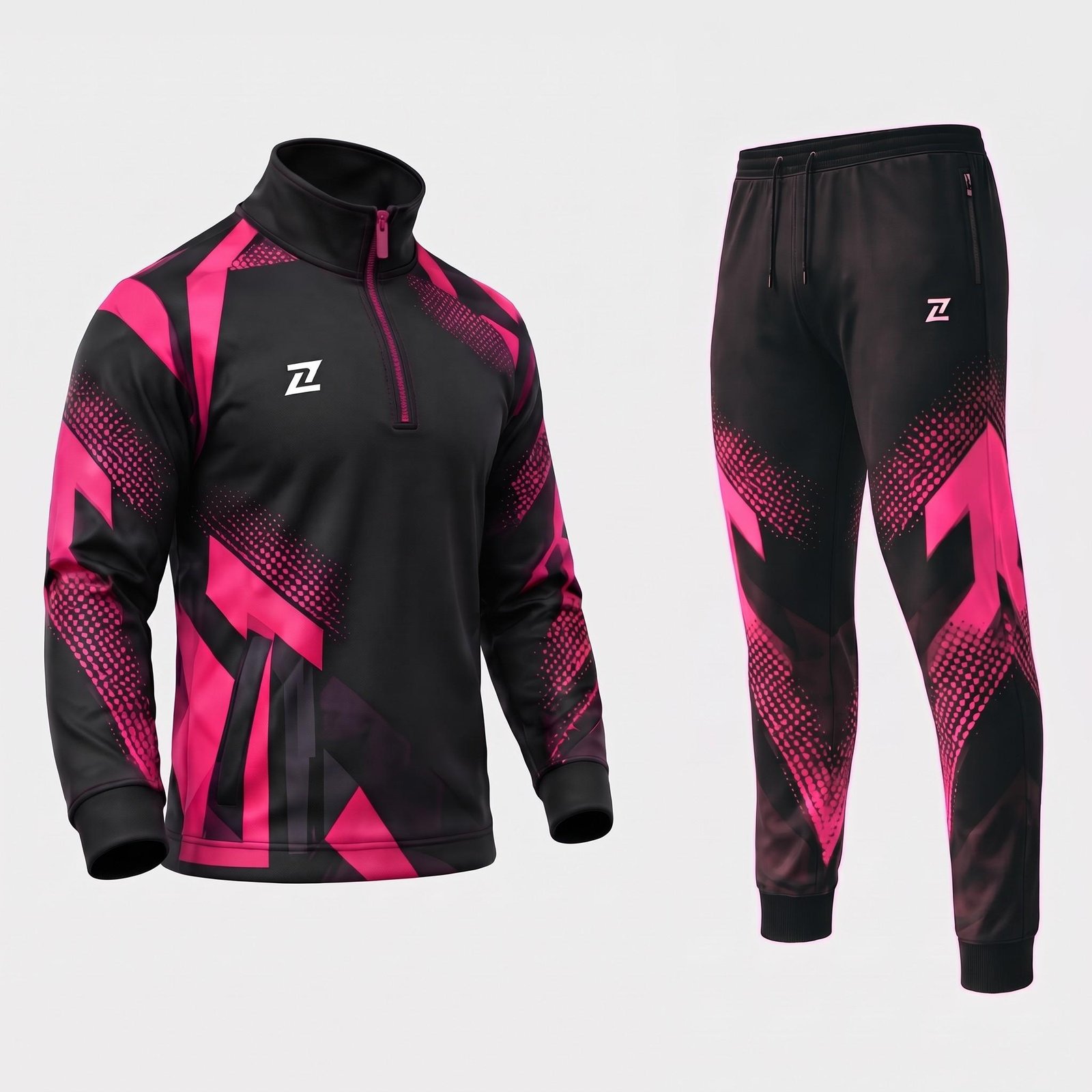 Chándal sudadera cremallera media
