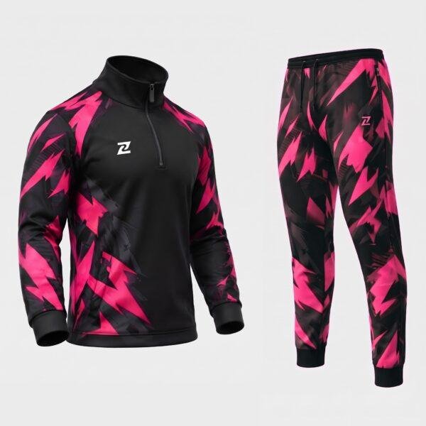 Chándal sudadera cremallera media