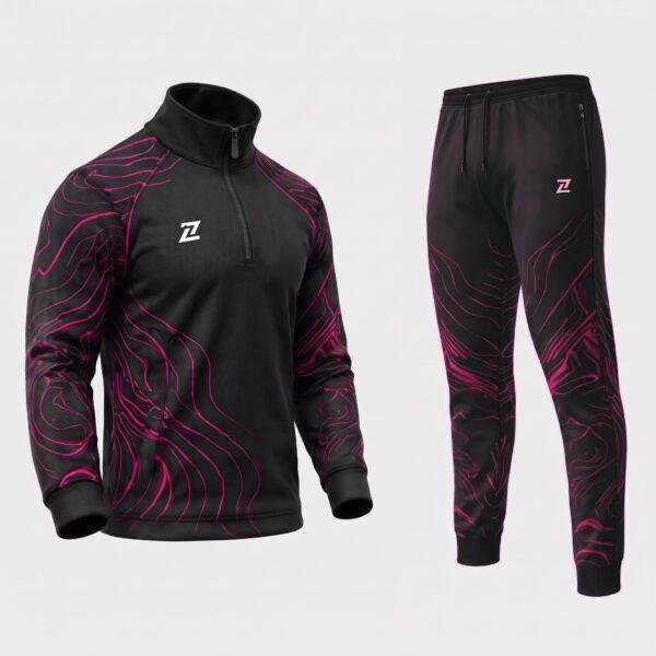 Chándal sudadera cremallera media